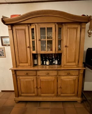 Eikenhouten buffetkast