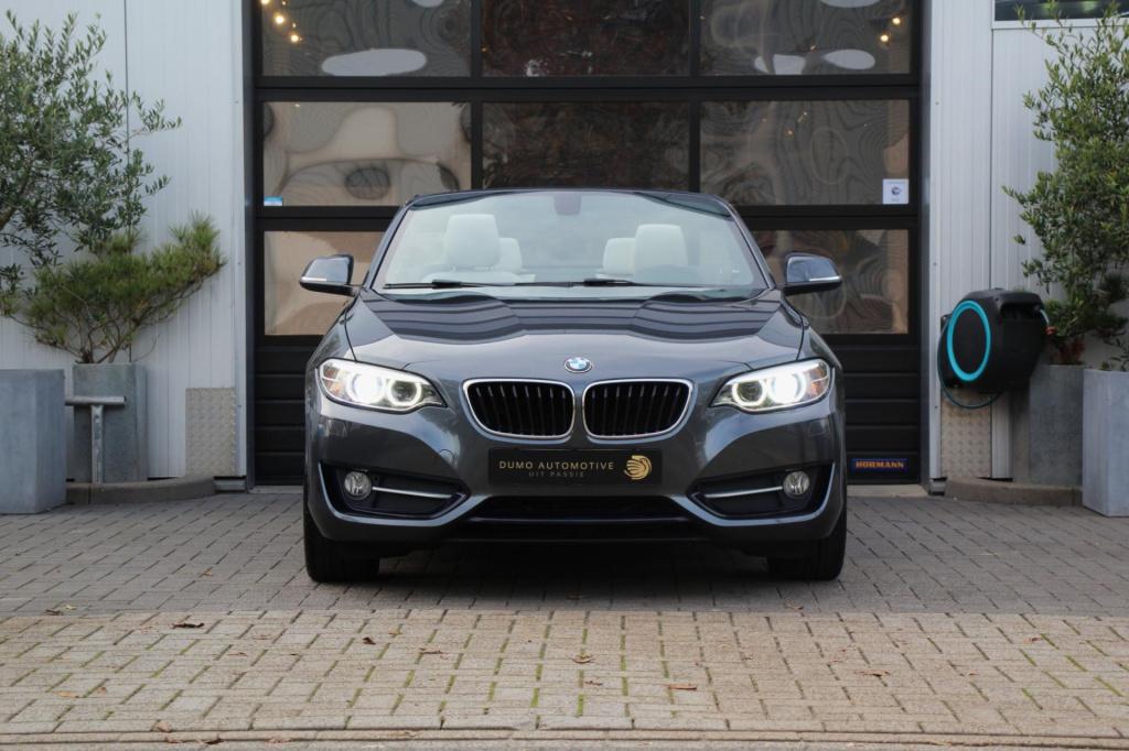 BMW 2-serie cabrio 218i sportline - leder - navi - led - pdc - stoel verw -
