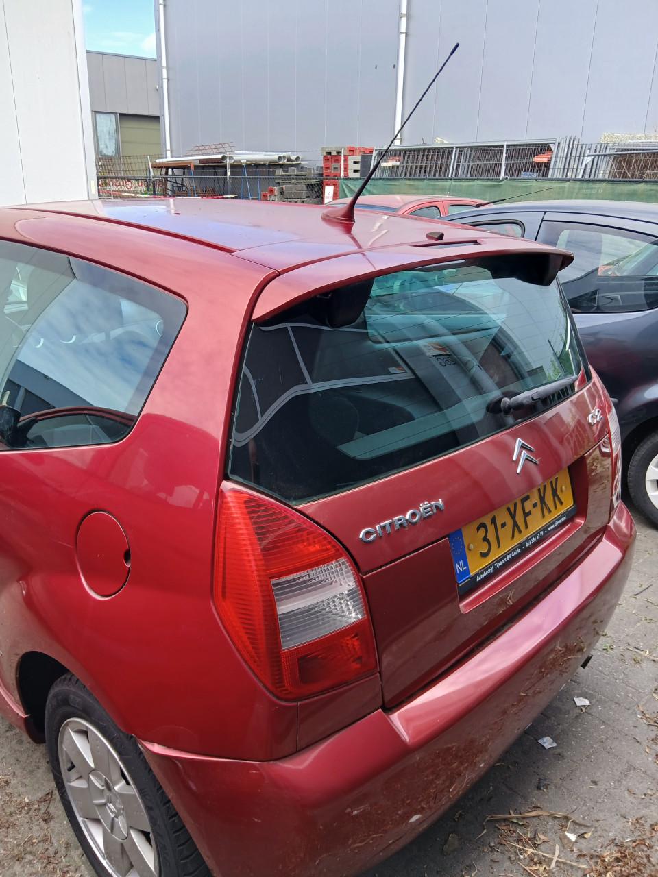 Citroen C2-2007-km 174234Nap-airco-stuurbekr-el.ramen-l.m.velgen-1250,=