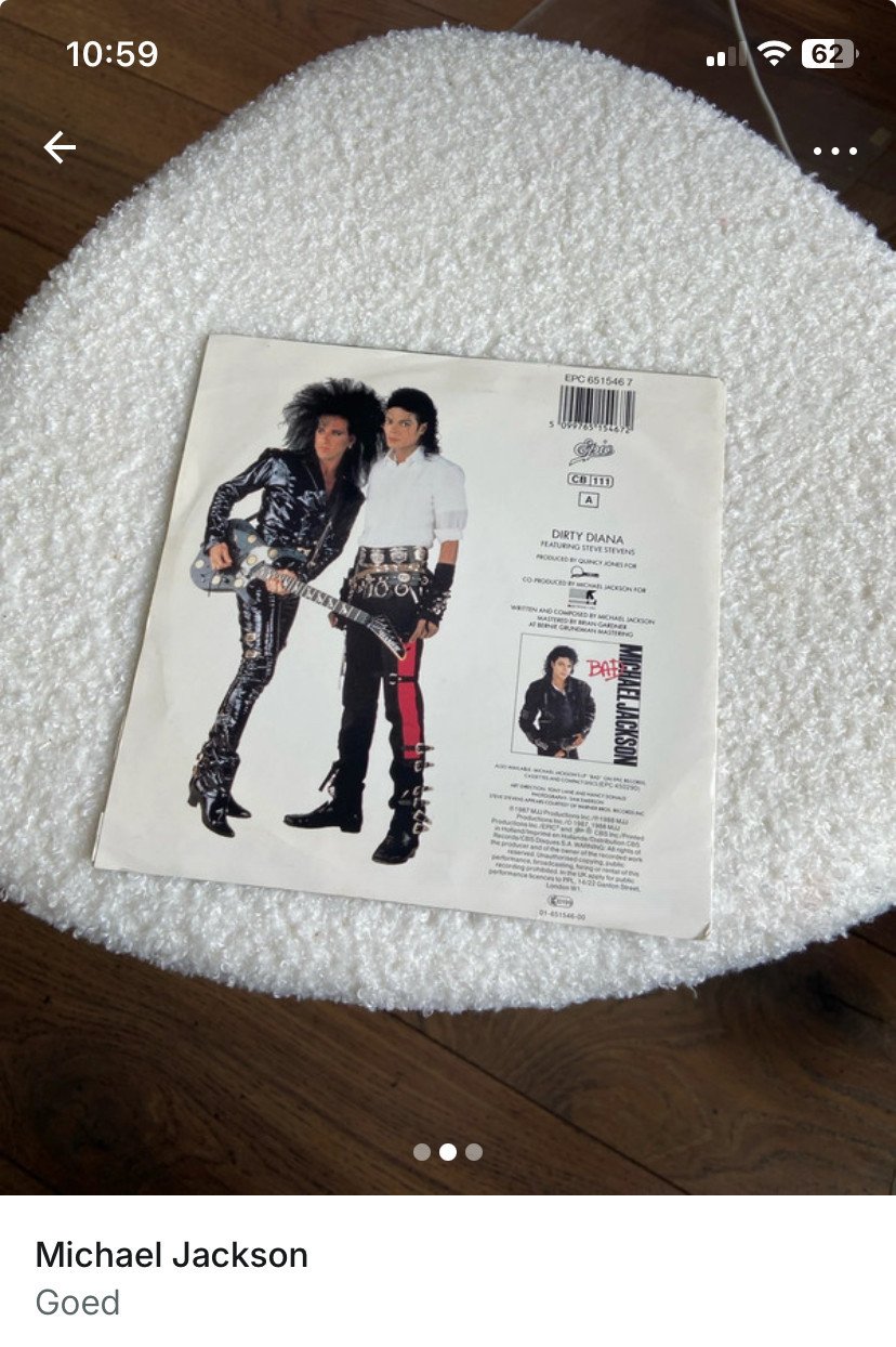 Michael Jackson singel