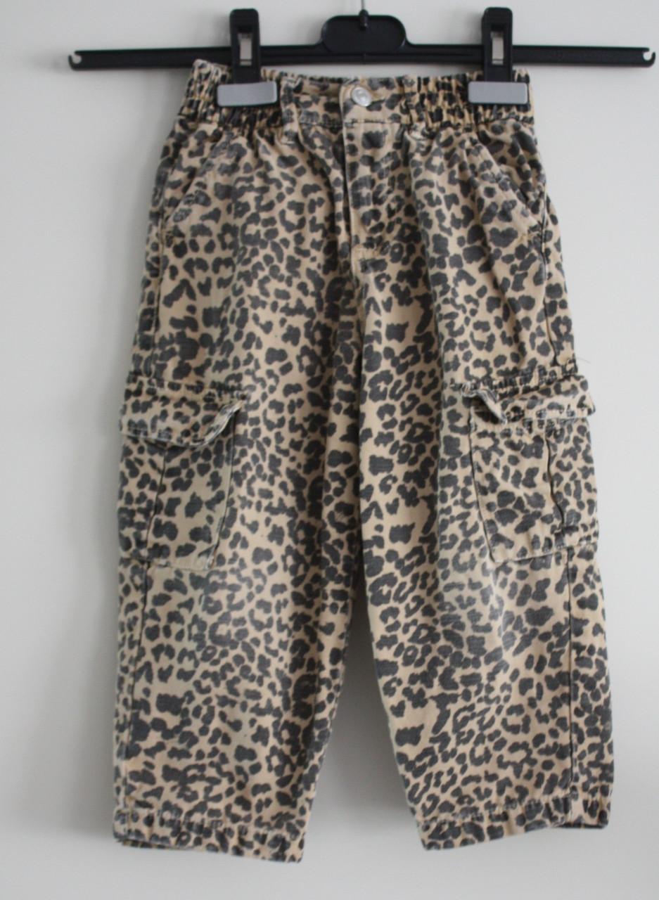Panterprint broek  maat 110