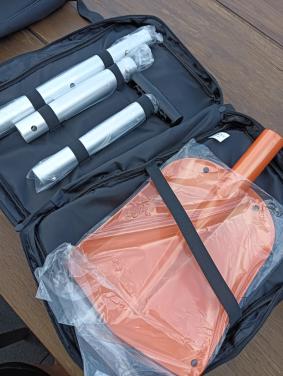 Schep (opvouwbaar in tas)