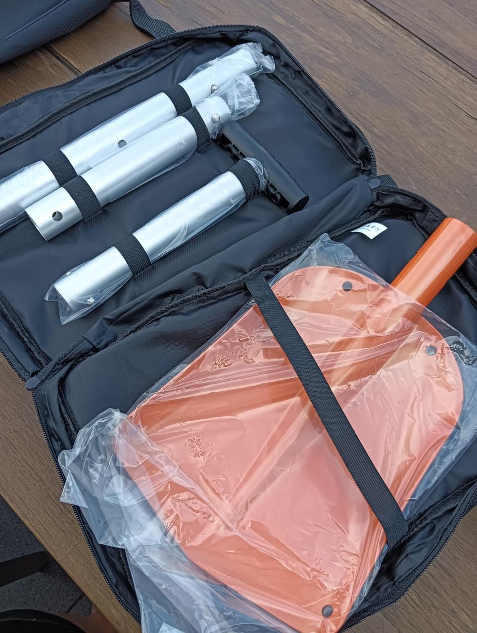 Schep (opvouwbaar in tas)