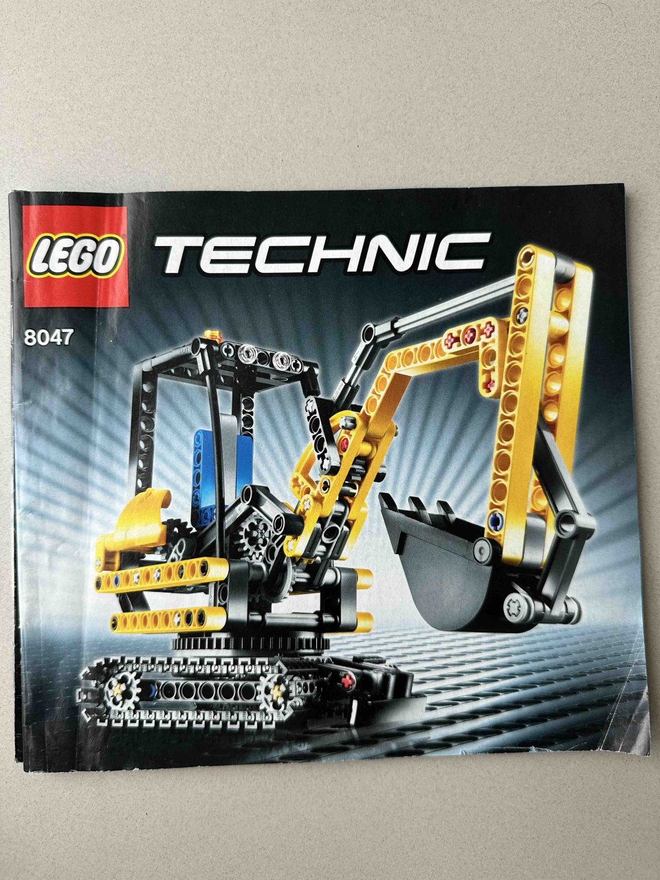 Lego Technic Compacte Graafmachine 8047