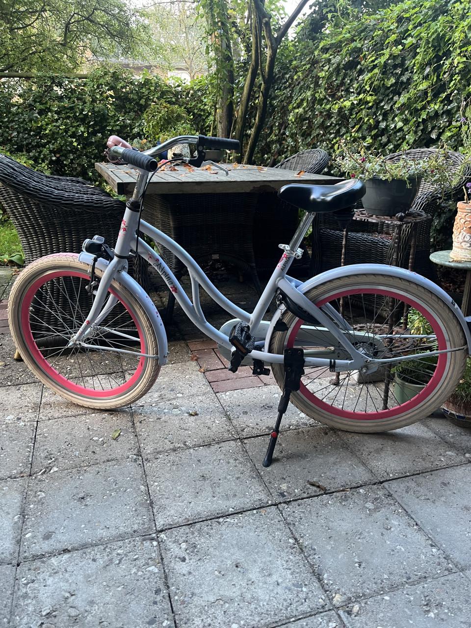 Meisjesfiets alpina 22 inch, 6-8 jaar