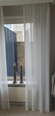 Gordijnen diverse maten kleur off white