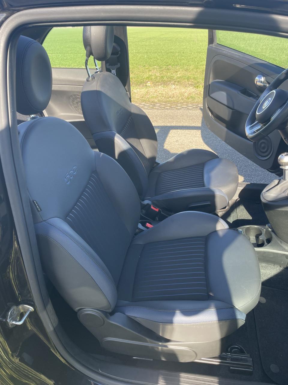 Fiat 500 cabriolet hybride rock star