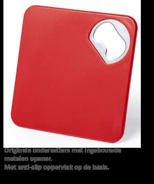 Restpartij Openers/Onderzetter Rood