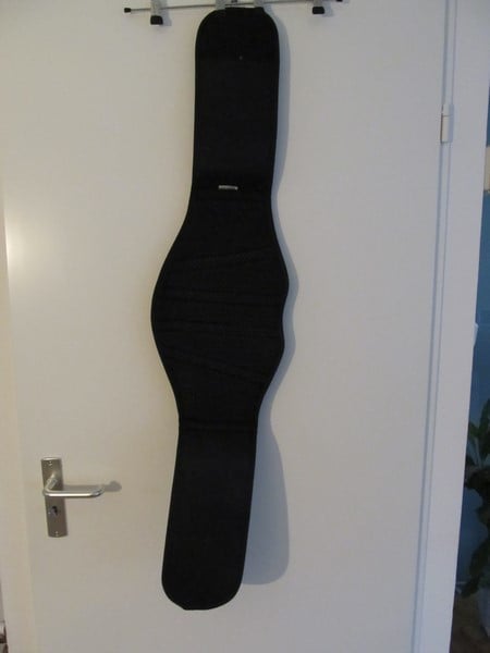 Nieuwe leren dames broek, niergordels en rugprotectoren