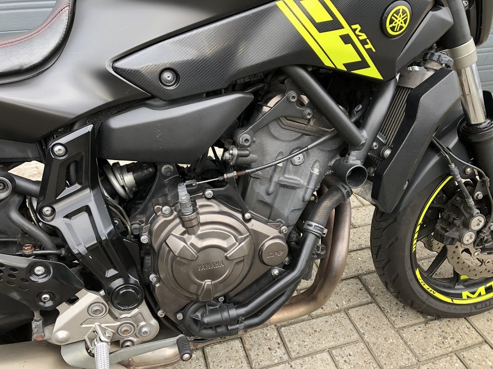 Yamaha MT07, bj 2015 met 37 dkm, rijklaar mee voor €4500,-
