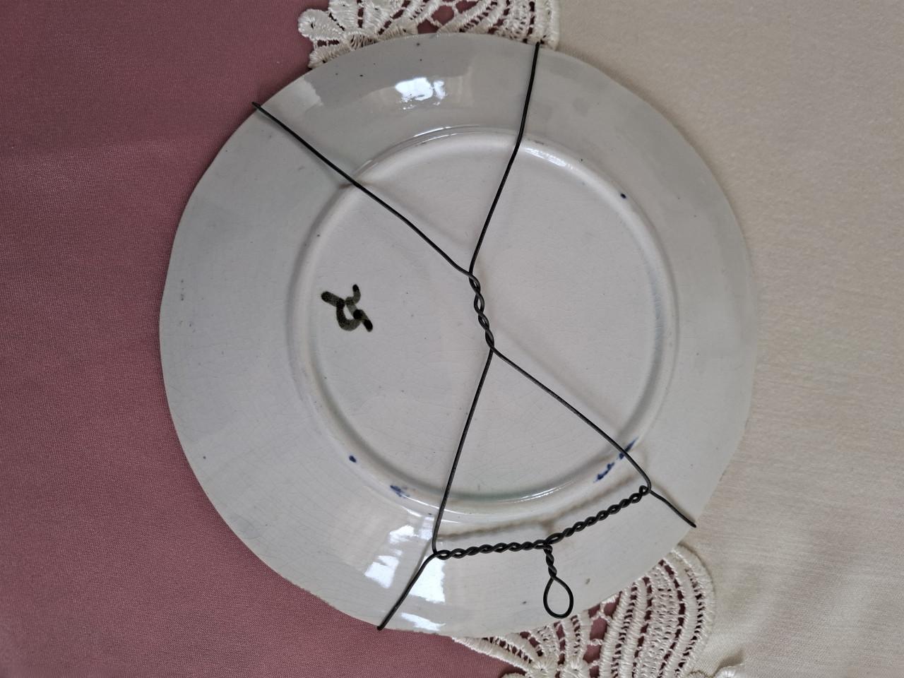 Want bordje met wiel renner gekleurd