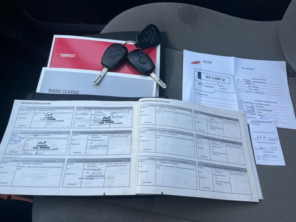 Renault Twingo 1.2-16v authentique | orig. nl | nwe apk en beurt