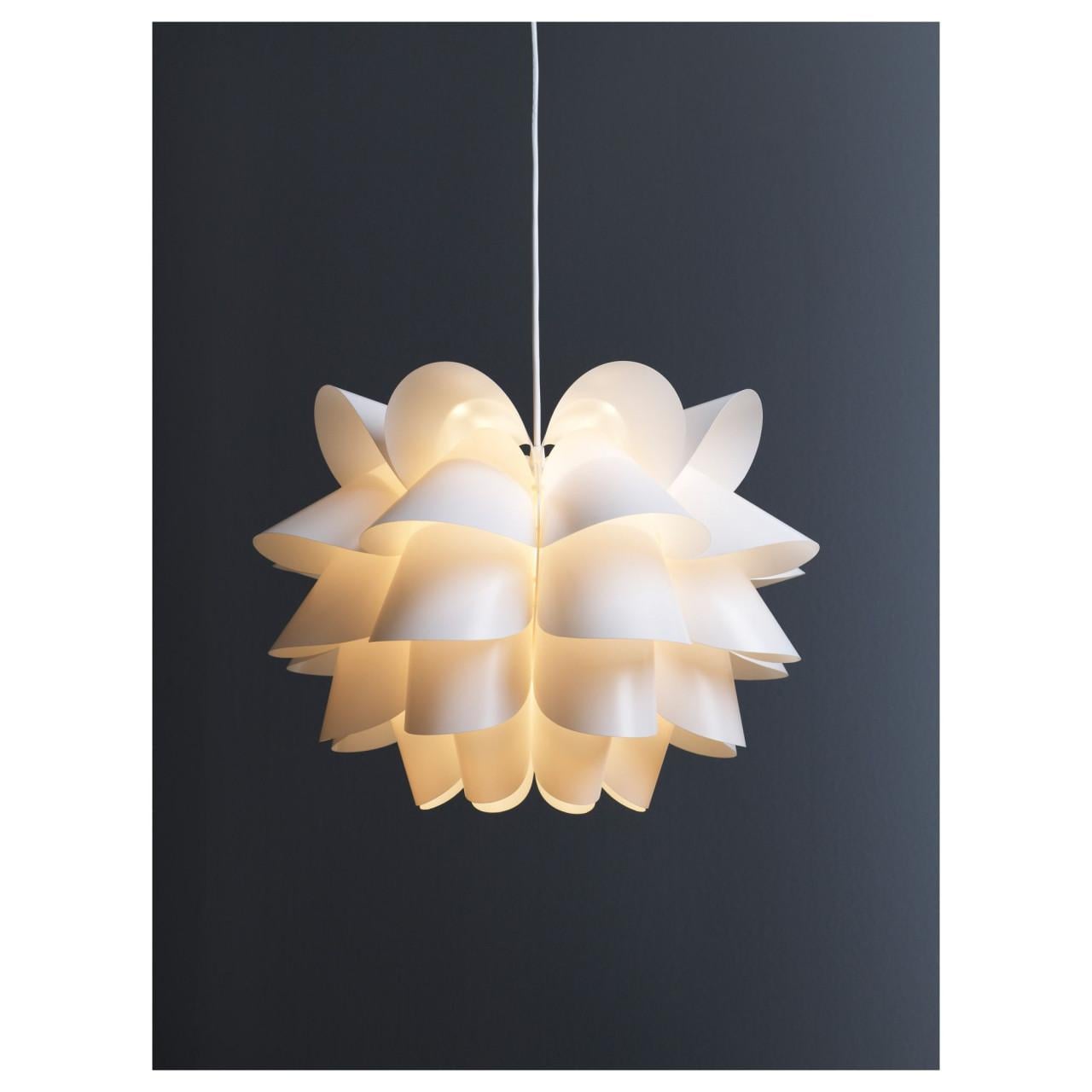 IKEA Knappa lampenkap wit