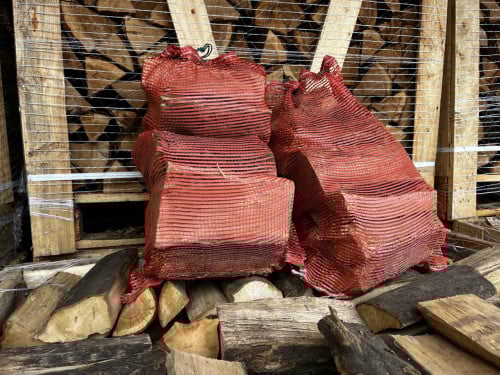 Netzakken Eik 40L Ovengedroogd
