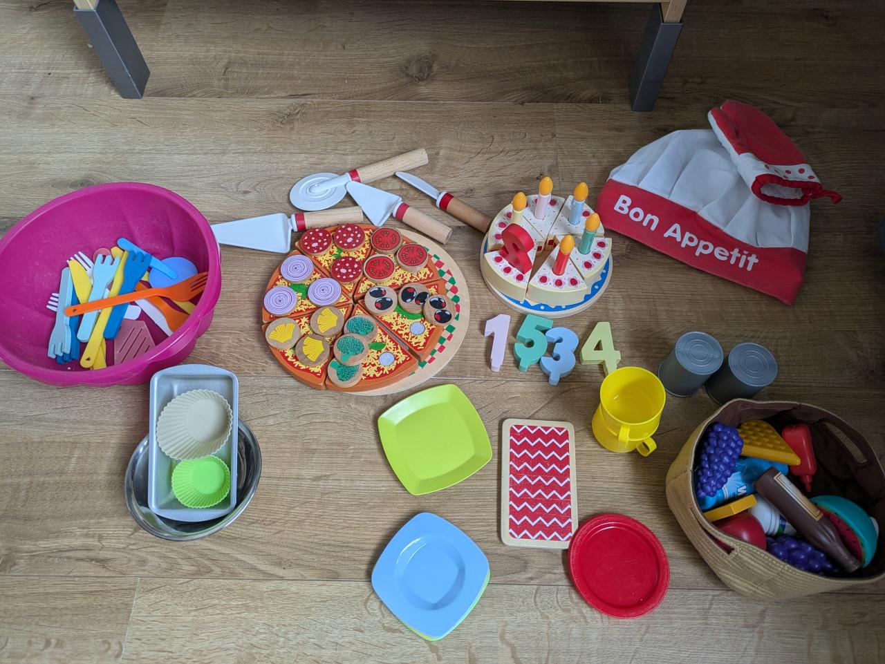Ikea Duktig Speelkeuken met Houten en Kunststof Accessoires