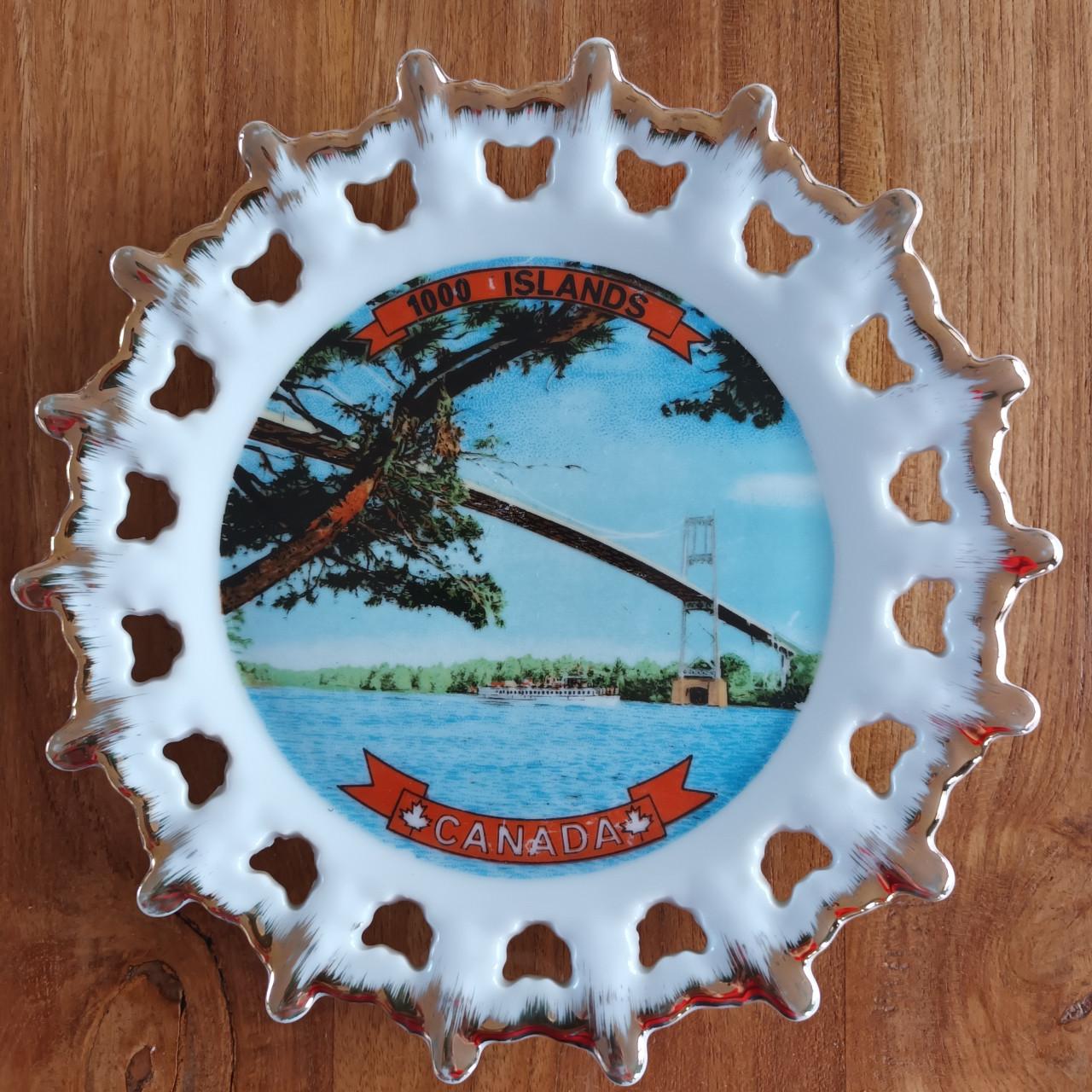 Vrolijk kitscherig bordje van Canada Thousand Islands