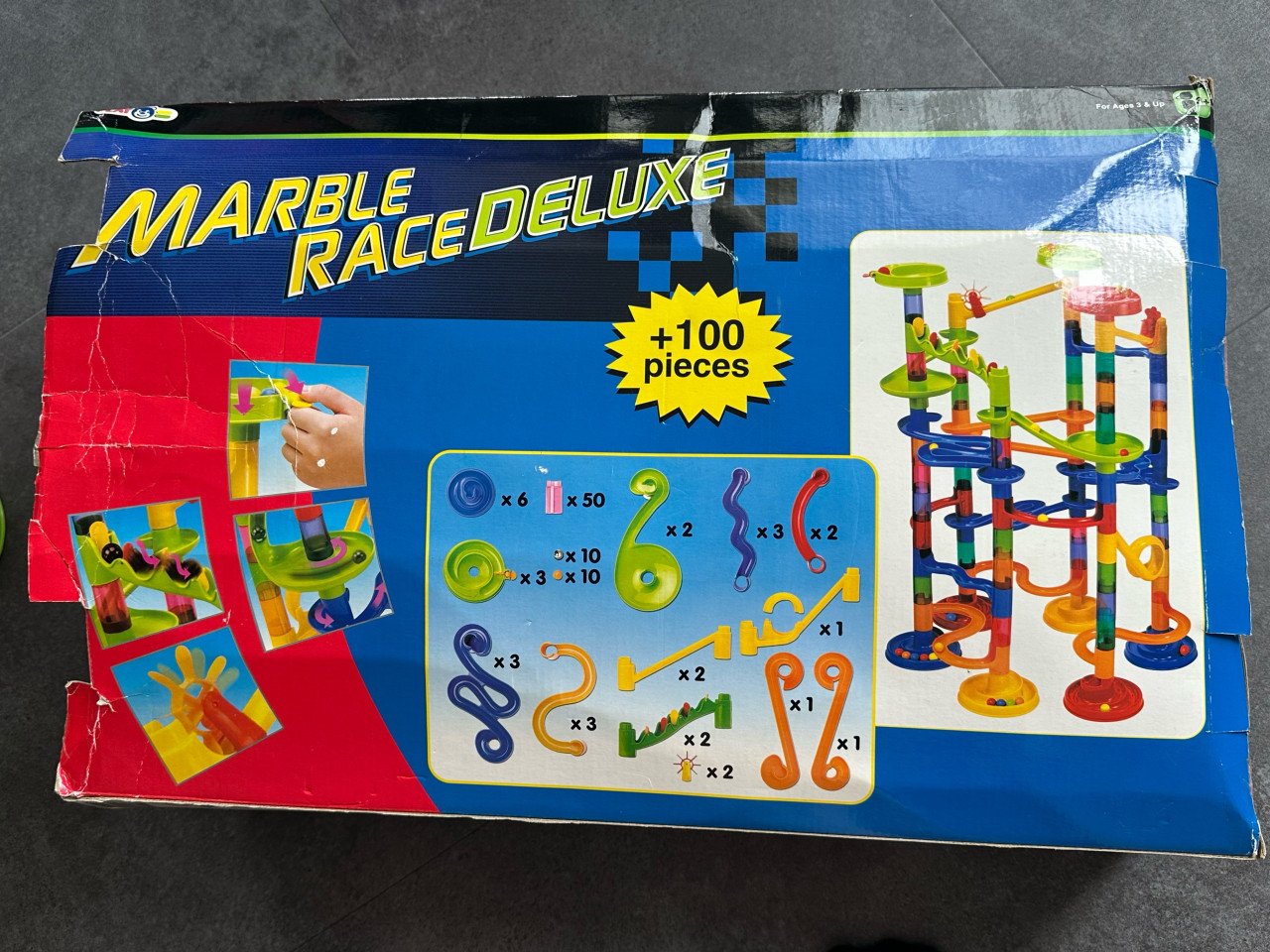 Knikkerbaan MarbleRace Deluxe