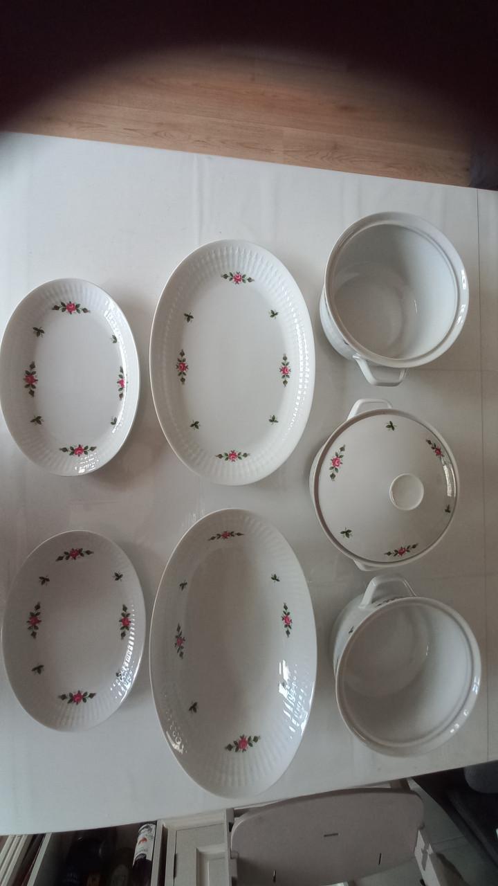 7-delig serveer servies