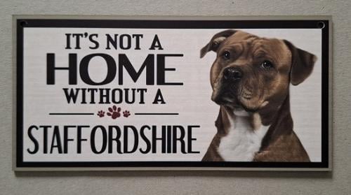 Stafford Houten Decoratiebord