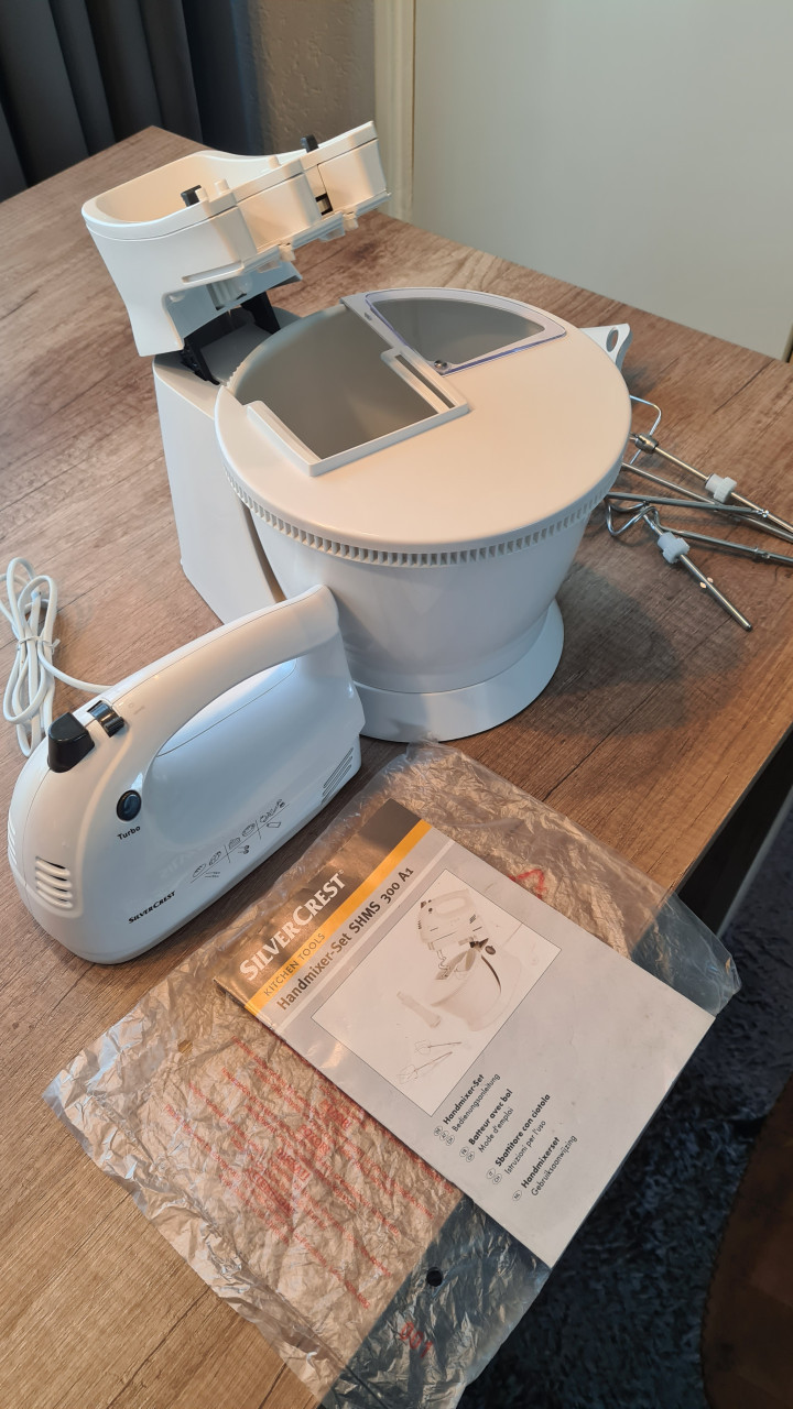 Hand-Mixer set van Silver Crest- weinig gebruikt