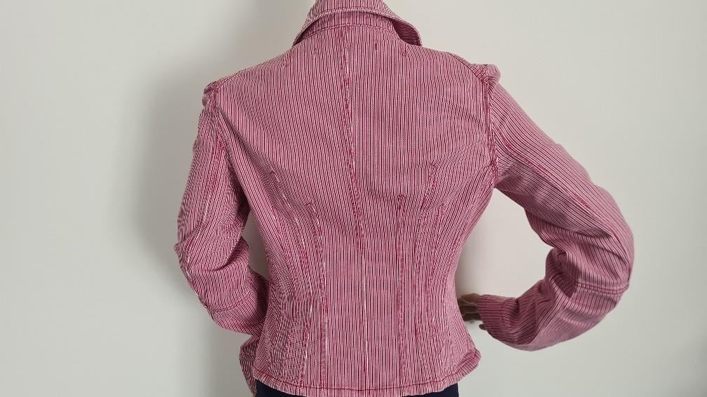 MARC JACOBS: Als nieuw rood-wit jasje maat 6