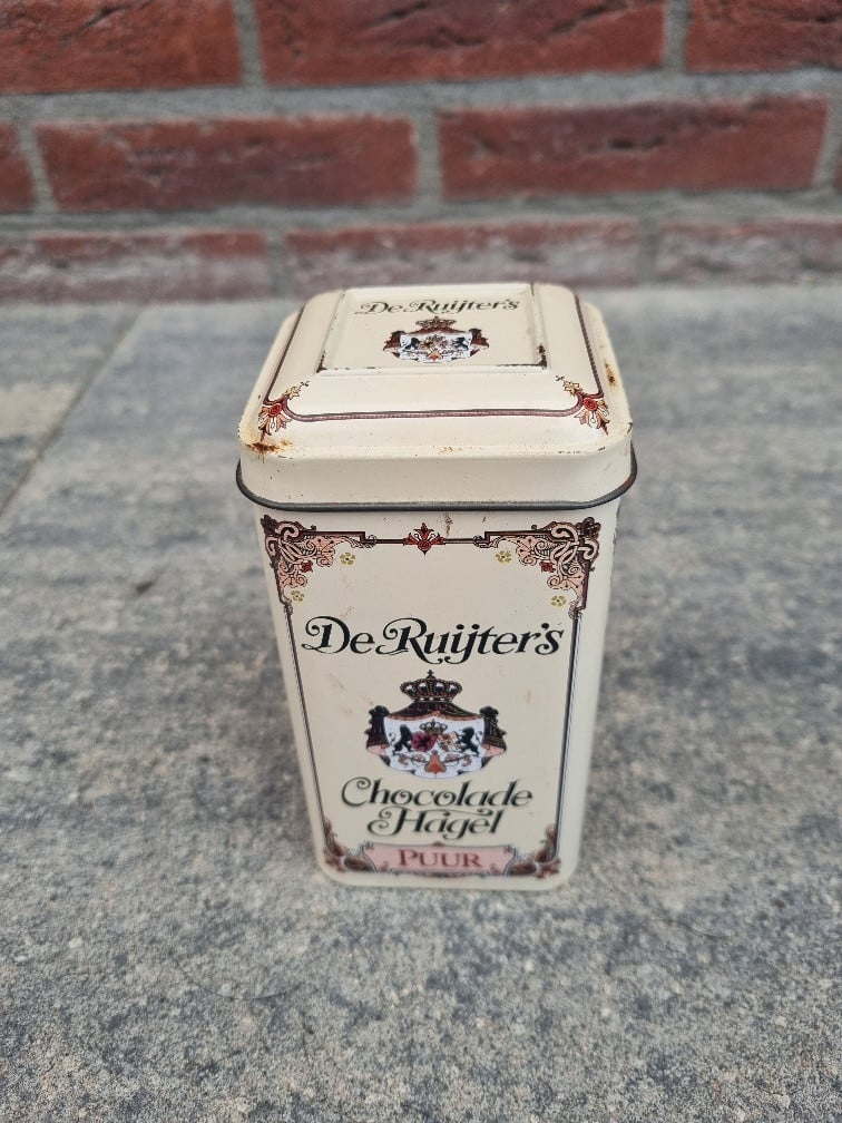Oud De Ruijters hagelslag blikje