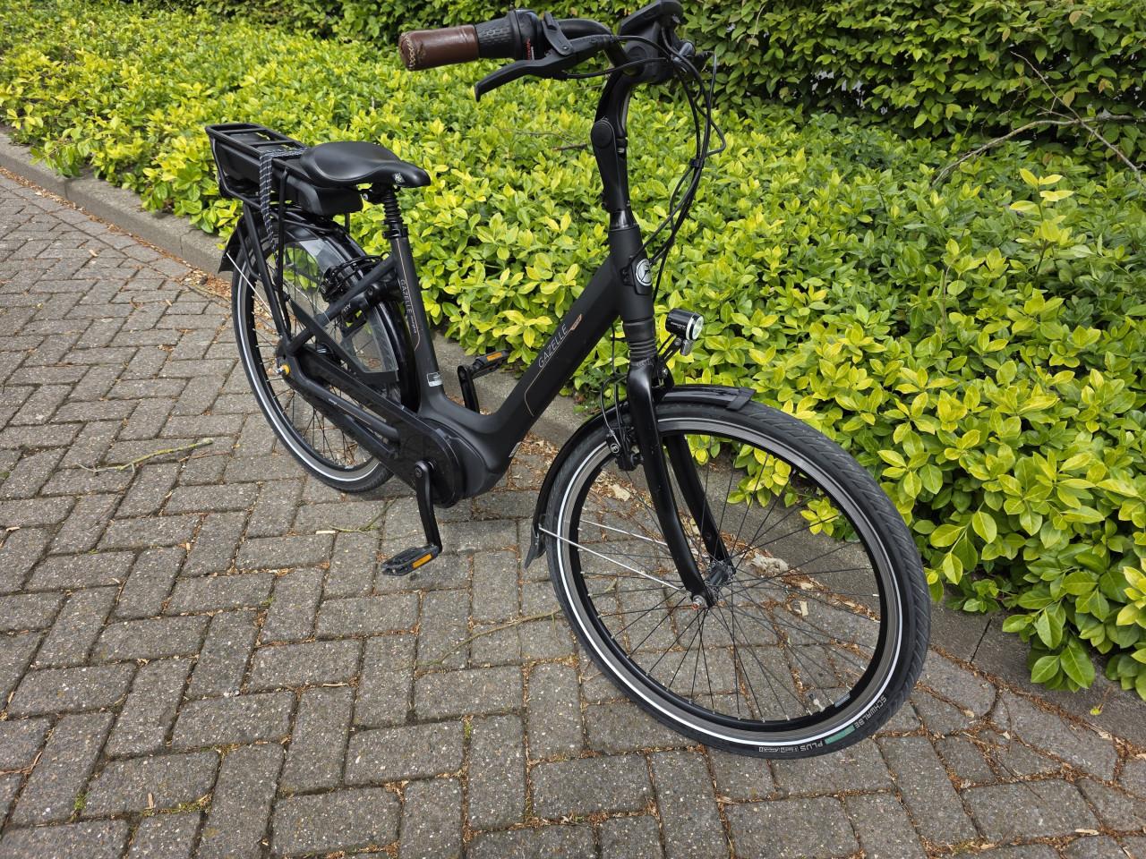 Schitterende Gazelle Orange elektrische mini fiets met Bosch middenmotor