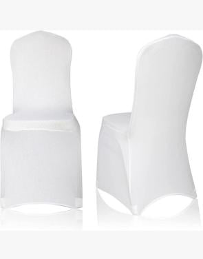 Witte stoelhoezen