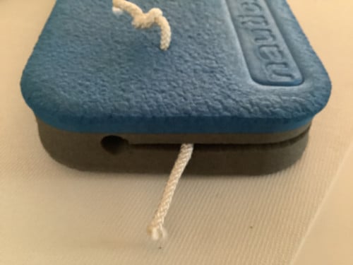 Rugleuning voor op de zeilboot
