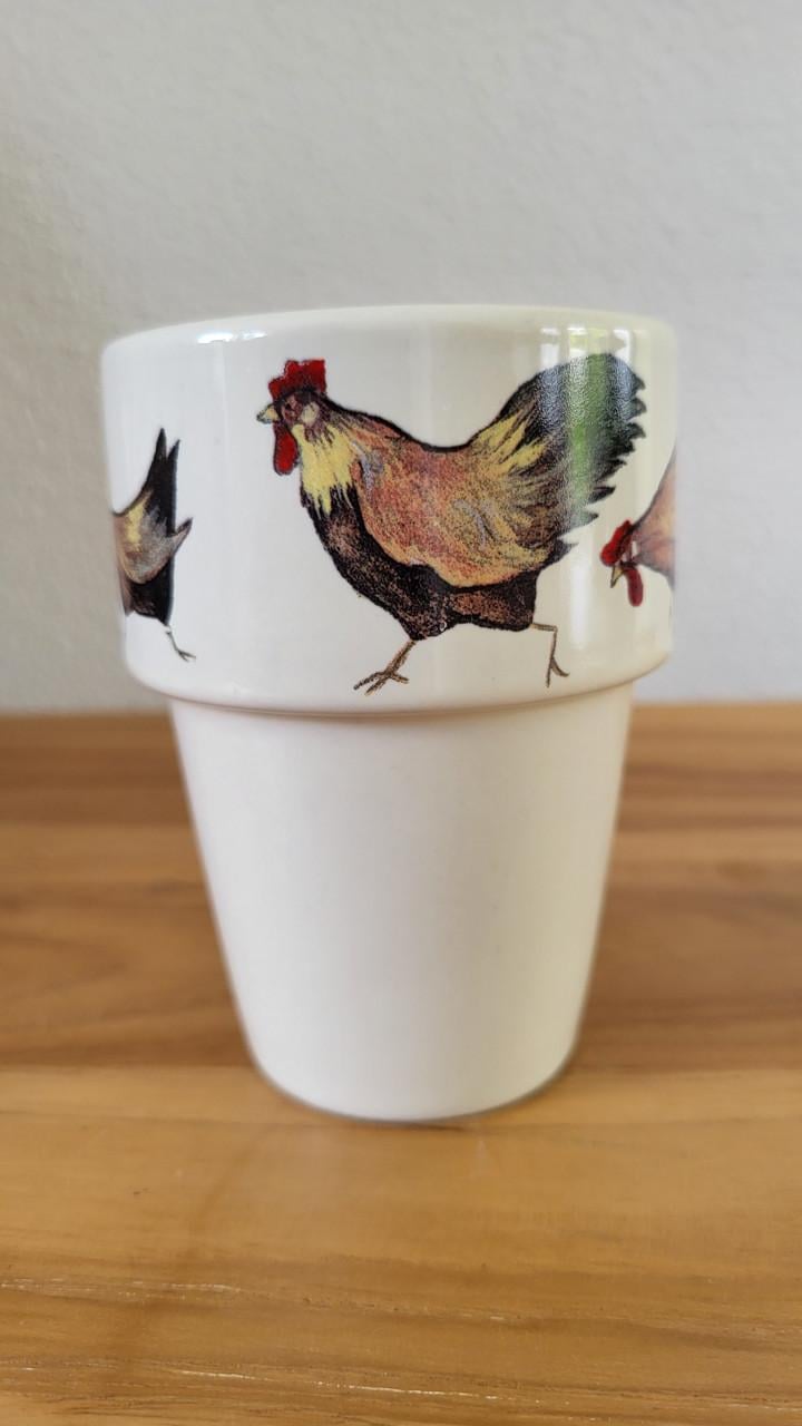 Melkbeker Jet servies Chicken Festival