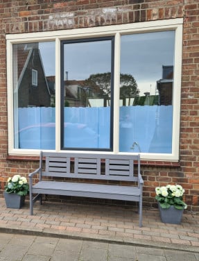Houten tuinbank