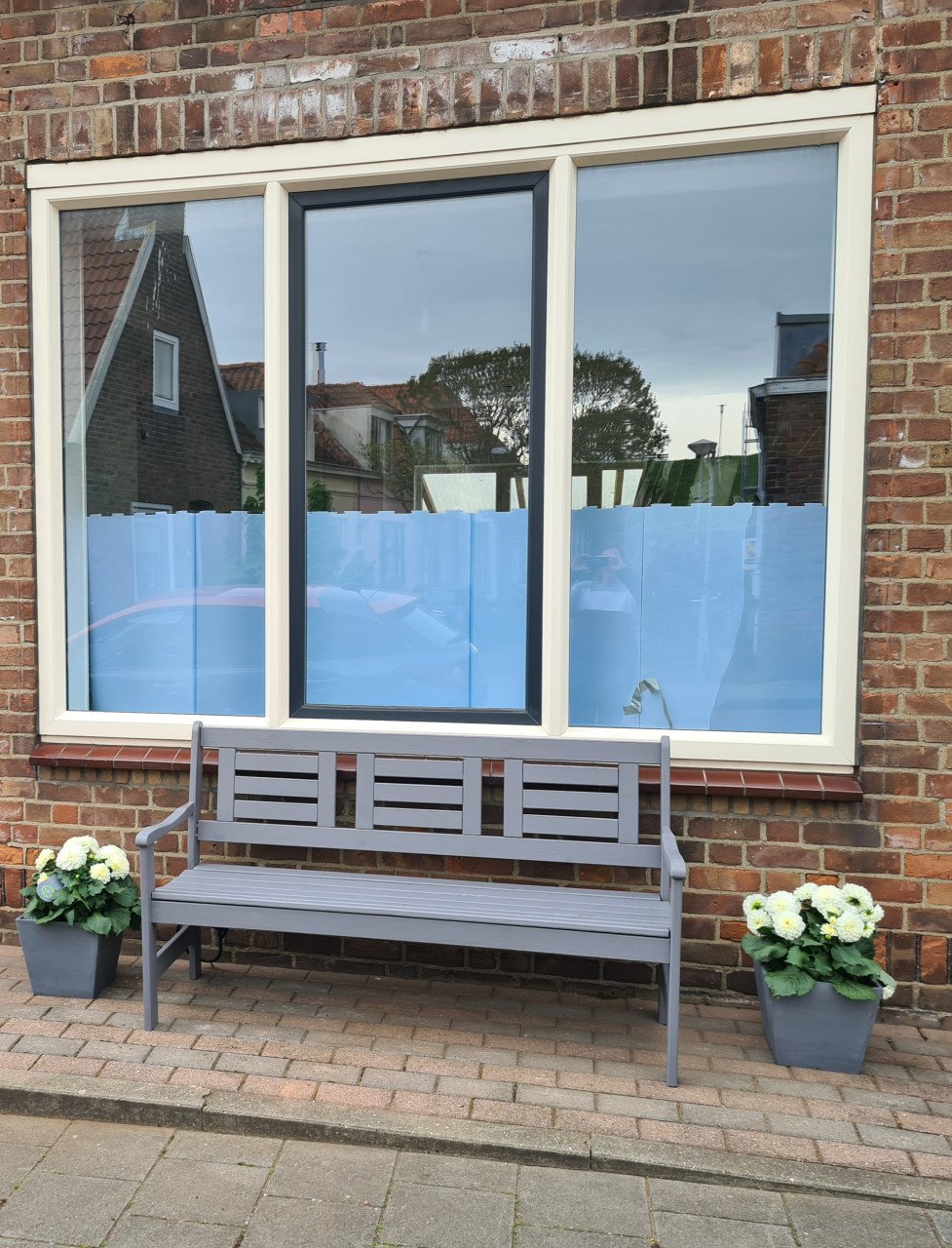 Houten tuinbank