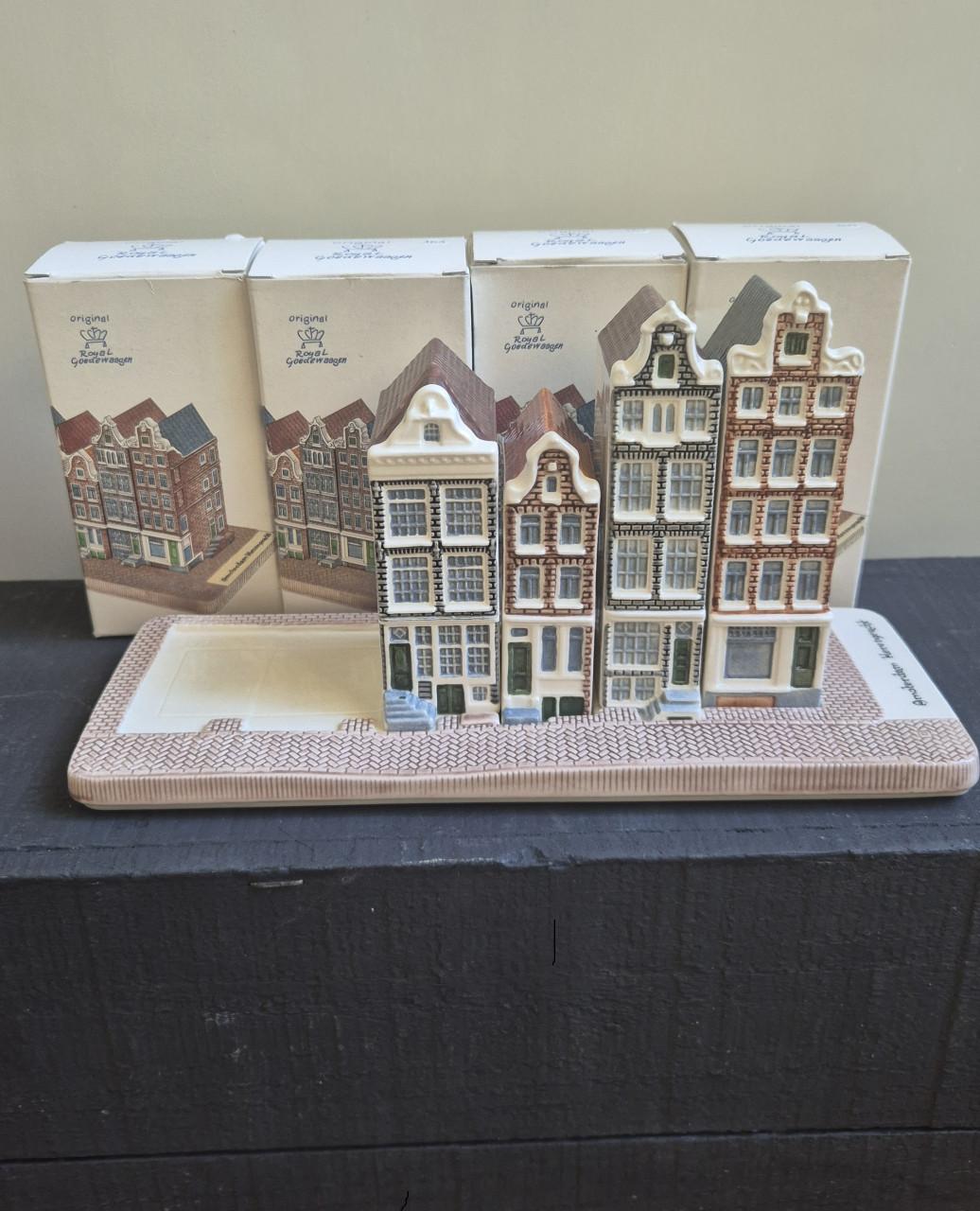 Huisjes van Royal Goedewaagen Historische grachtenpanden