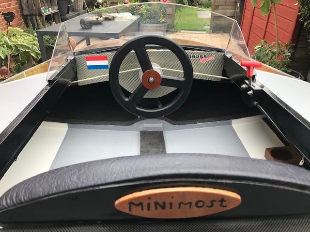 Minimost hydroplane speedbootje