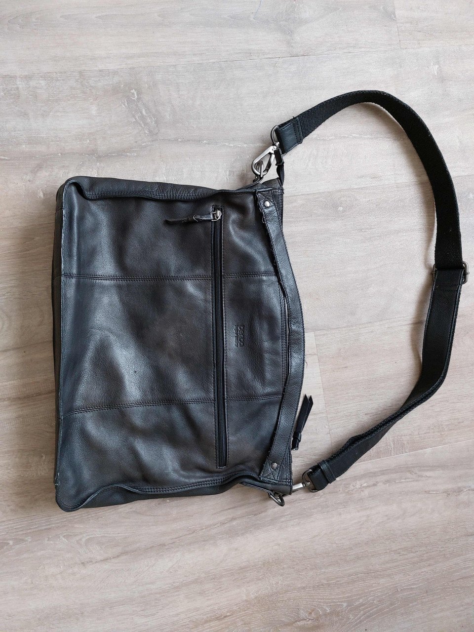 Leren tas