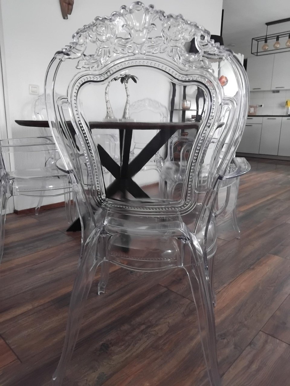 Ghost eetkamerstoelen  6 stuks