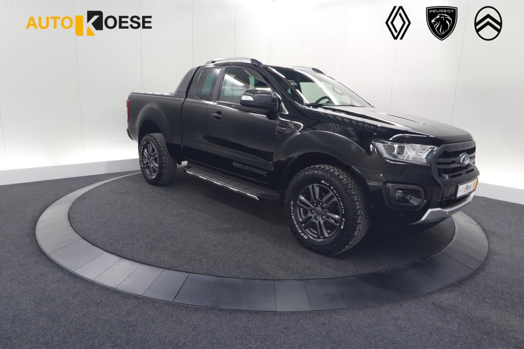 Ford Ranger 2.0 ecoblue 160 wildtrak supercab | trekhaak | camera | apple c