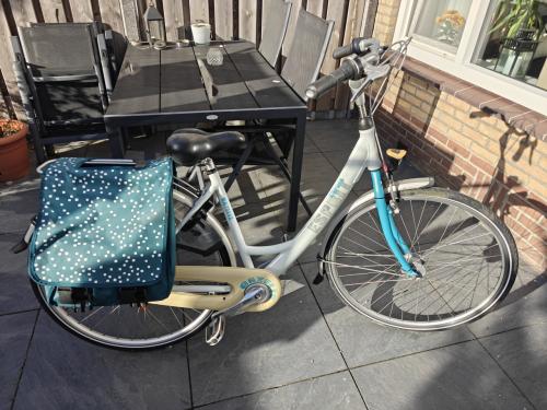 Damesfiets Gazelle Esprit, 7 versnellingen, inclusief fietstassen