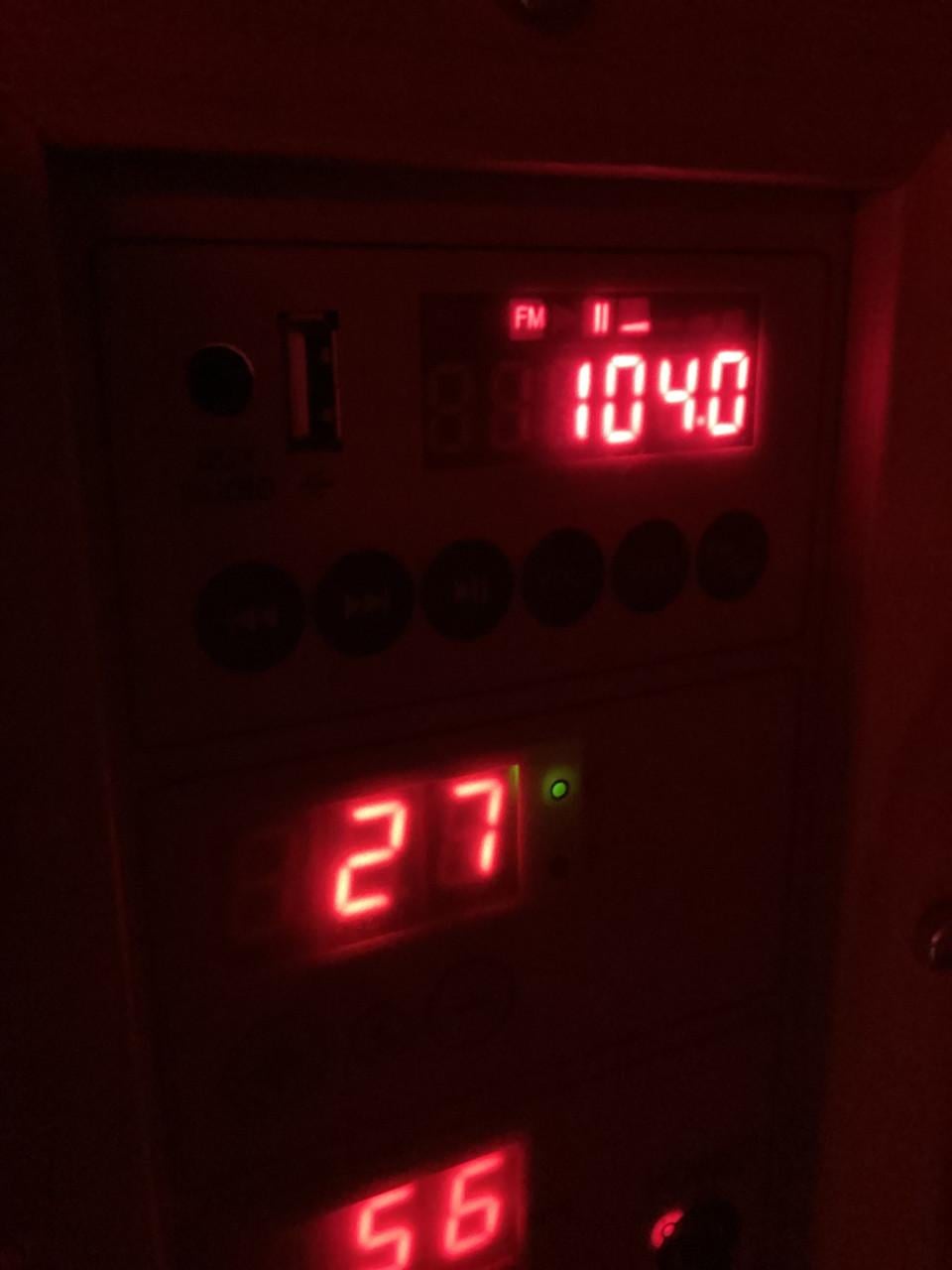Infra rood sauna 2 persoons bxdxh : 120x100x190 cm