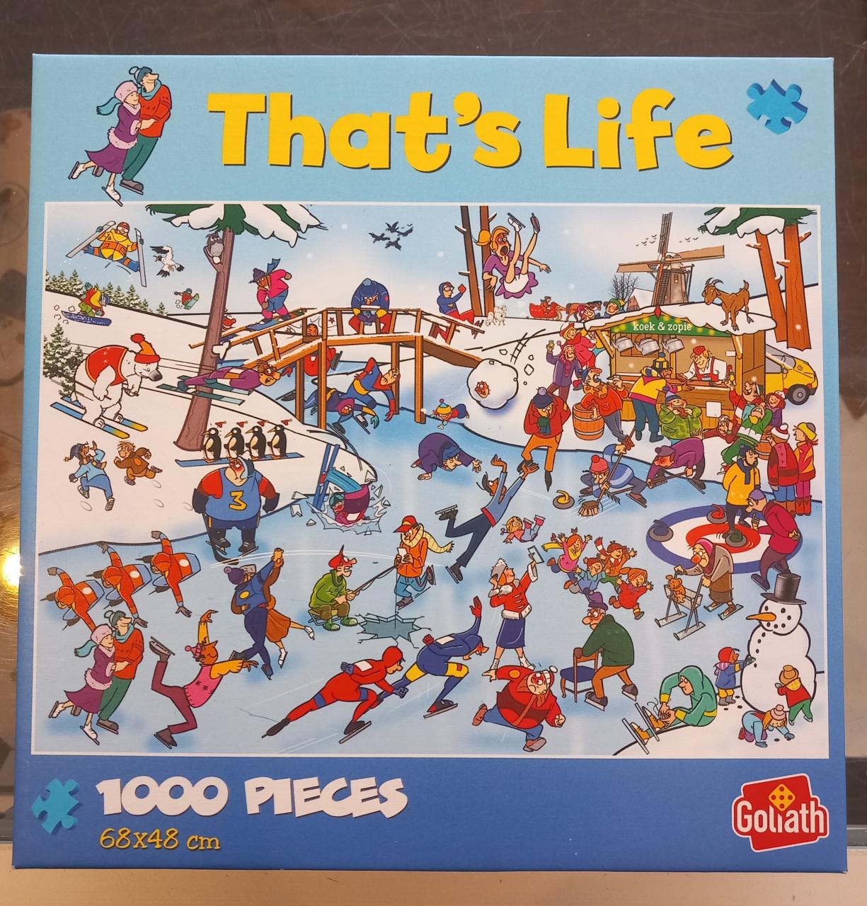That's Life puzzel Winter plezier