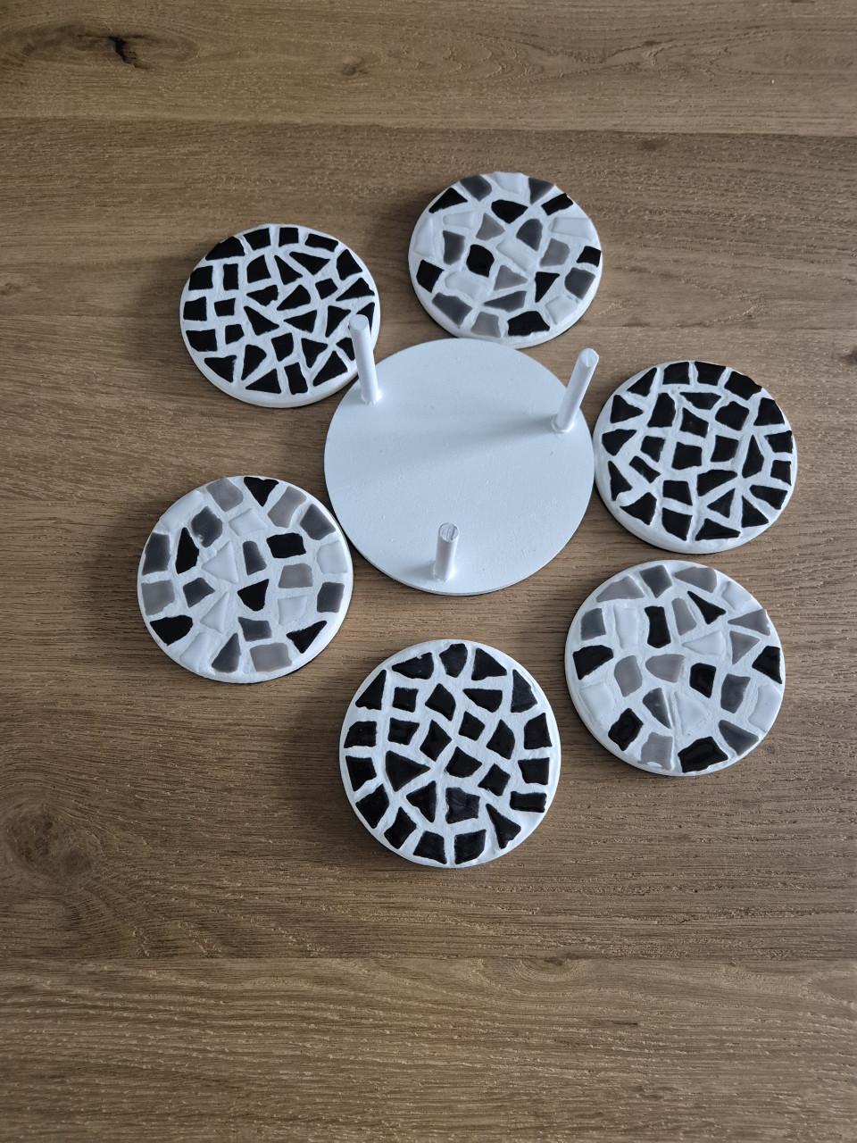 Mozaiek onderzetters