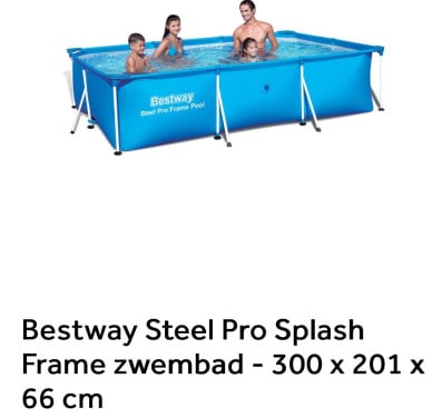 Zwembad 2x3 meter