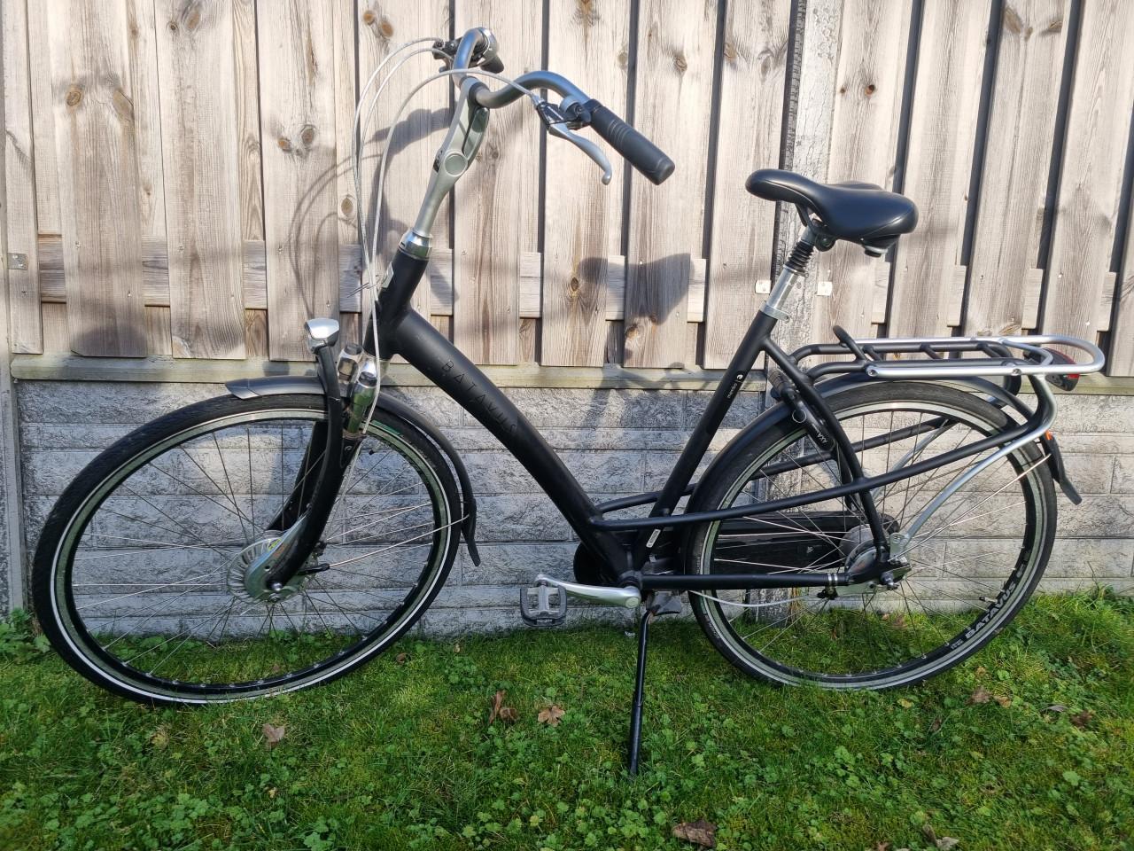 Fiets Bataves mamba zwart