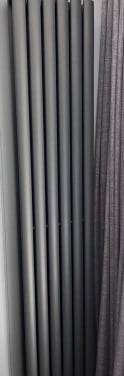 Design radiator, antraciet gepoedercoat