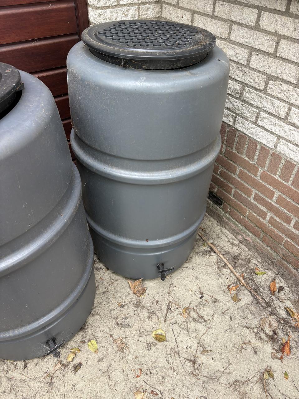 4 x Harcostar regenton 227 liter