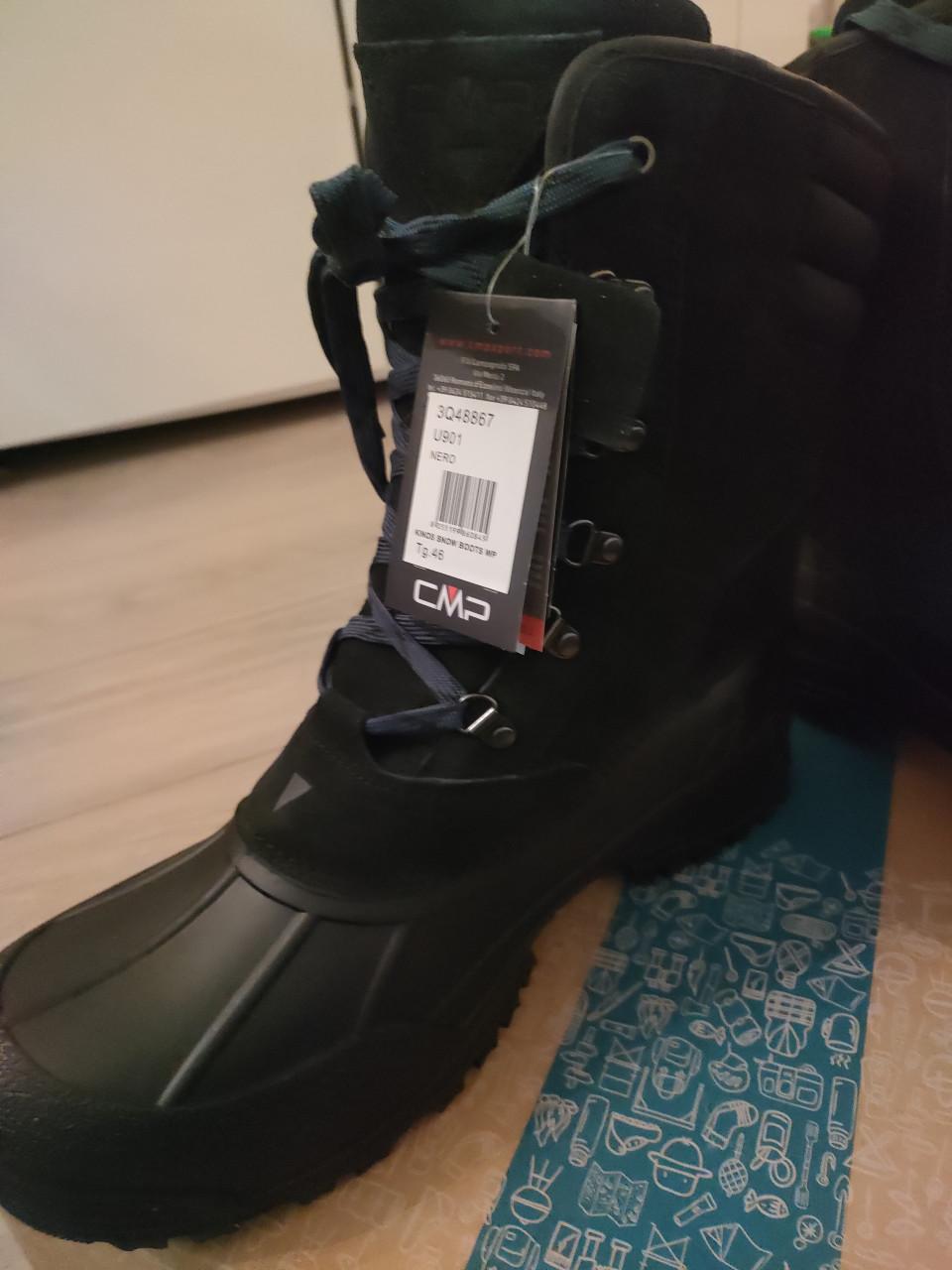 Herensnowboots maat 46 van CMP. Nieuw met prijskaartje