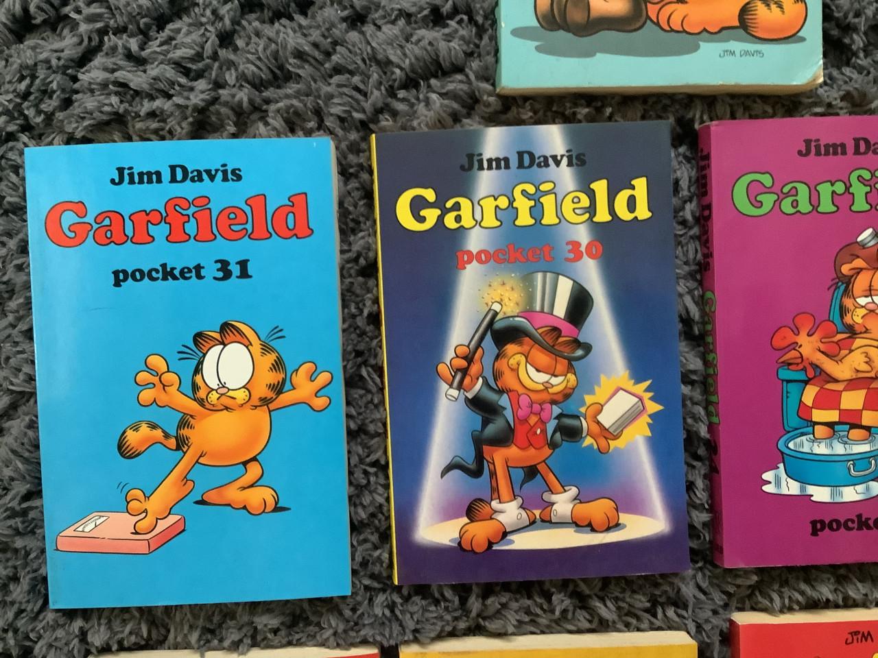 Partij leuke Garfield pockets. ( partij 90)
