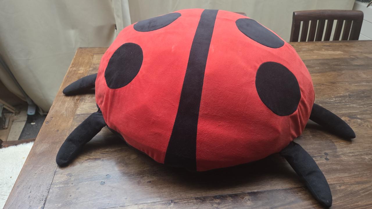 Grote lieveheersbeestje knuffel