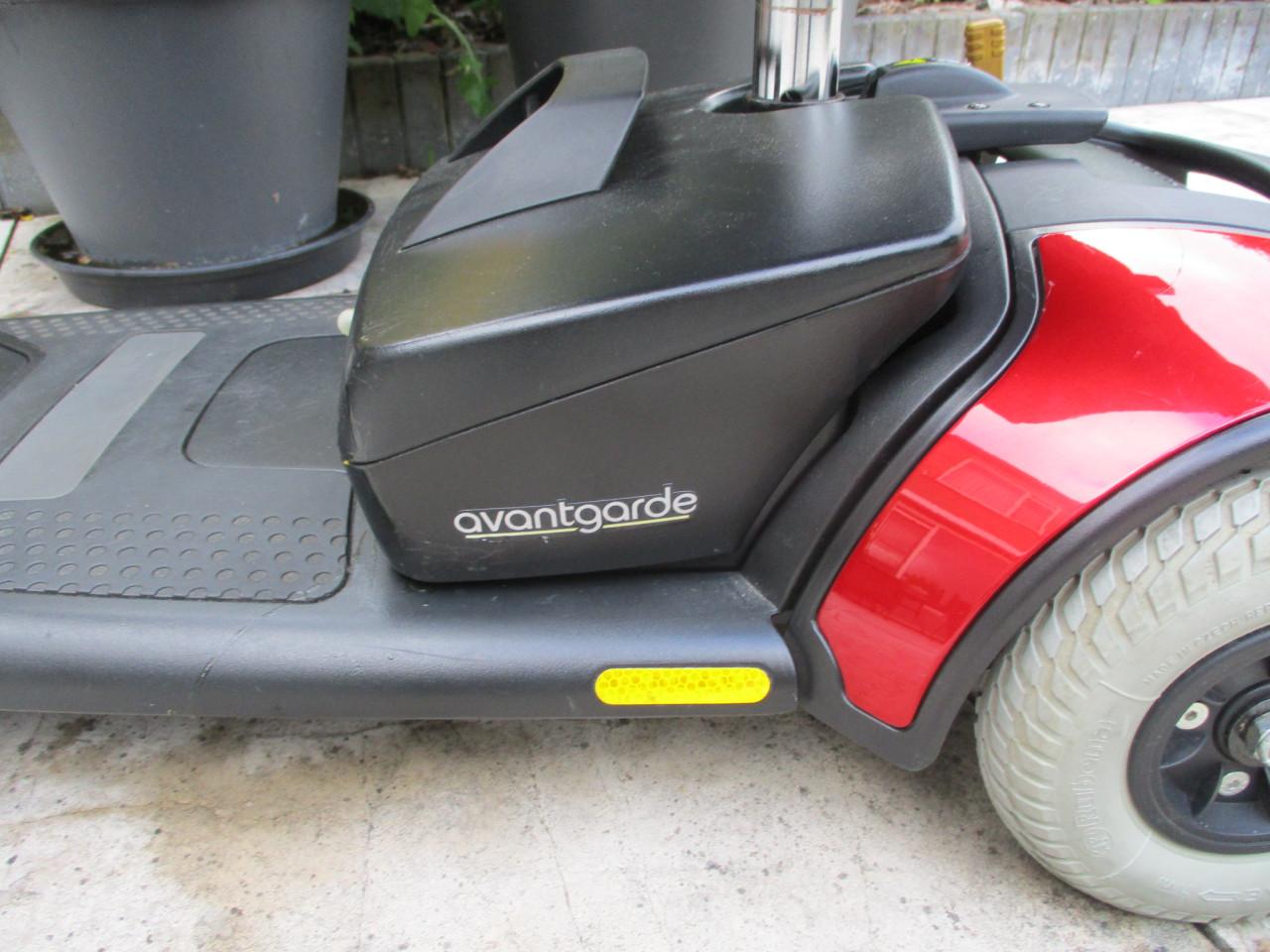 Zgan Pride GOGO Avantgarde opvouwbare scootmobiel met nieuwe accu,s