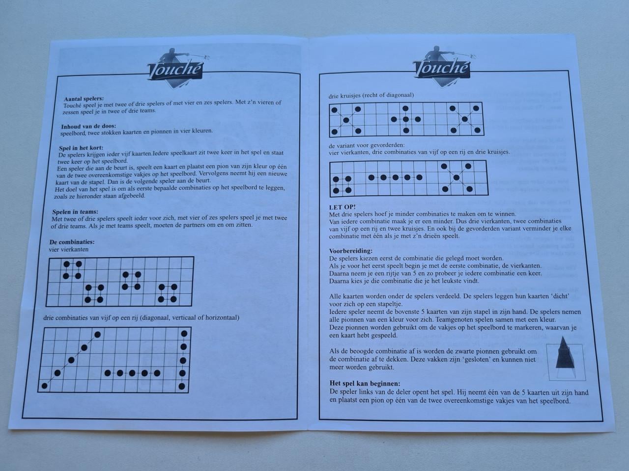 Bordspel Touché , 2-4 spelers